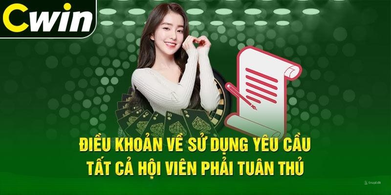 Hội viên cần tuân thủ quy định Cwin đề ra