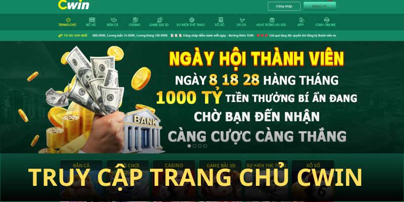 Vào đúng trang chủ nhà cái để đăng ký an toàn